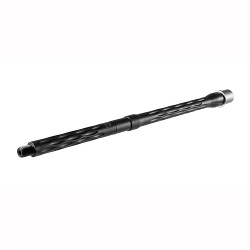 Faxon Firearms AR-15 Flame-Fluted Match Barrels girer enestående kjøling og stil, laget av 416R rustfritt stål med 1:8 twist rate og QPQ Black Nitride finish.