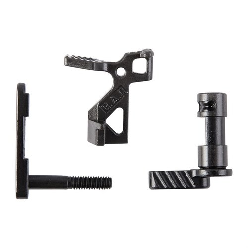 Battle Arms Enhanced Lower Parts Kit gir deg raskere, enklere og tryggere kontroll over AR-15 med forbedrede sikkerhetsvelgere, magasinutløser og boltfang.