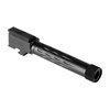 Faxon Flame Match Barrel for Glock 19® gir en presis og kjølig skyting med sin unike fluted design, hard Nitride finish og enkel drop-in installasjon.