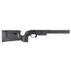 Kinetic Research Group Bravo Chassis gir økt stabilitet og tilpasning til Remington 700, med justerbar kinnstøtte, M-LOK-kompatibilitet og lettvektsdesign.