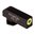 AMERIGLO GREEN TRITIUM LIME LUMI ROUND OUTLINE FRONT .165"H .125"W