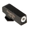 AmeriGlo Tritium Front Sight for Glock gir rask måloppnåelse med lavprofil design, slitesterk stål og selvlysende tritium for optimal bruk under stress.
