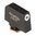 AMERIGLO 0.300"X0.125" GREEN W/WHITE OUTLINE SIGHT FOR GLOCK®