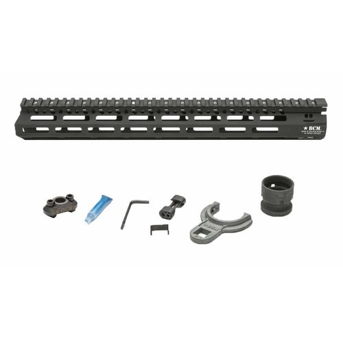 BCM MCMR M-LOK håndguard gir en strømlinjeformet rifle med full Picatinny og M-LOK spor, lett, sterk og presis for enkel montering av tilbehør.