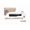 BCM GUNFIGHTER Stock kit inkluderer Mod 0 Stock, 7075 T6 Mil-Spec receiver extension, og kvalitetskomponenter for optimal ytelse og holdbarhet.