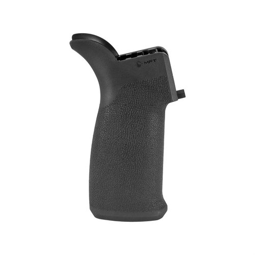 Mission First Tactical AR-15 Engage Version 2 Pistol Grip har en forbedret 15-graders grepvinkel for bedre komfort og kontroll, selv med våte hender eller hansker.