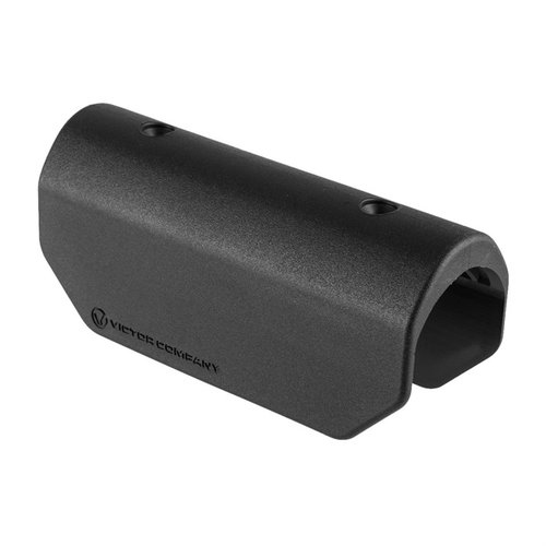 Titan Universal Cheekrest gir justerbar høyde fra 0.33" til 1.13" og passer mange stokktyper, inkludert Hogue, Savage og Ruger, for optimal komfort.