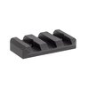 Arisaka Low Profile Picatinny Rail reduserer høyden på KeyMod til Picatinny adaptere, og gir en slank løsning med 5 festespor og lett 6061 T-6 aluminium.