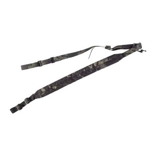 VTAC Hybrid Sling gir optimal komfort med polstret design, enkel justering med frie ender og holdbare tri-glider i acetal for langvarig bruk.