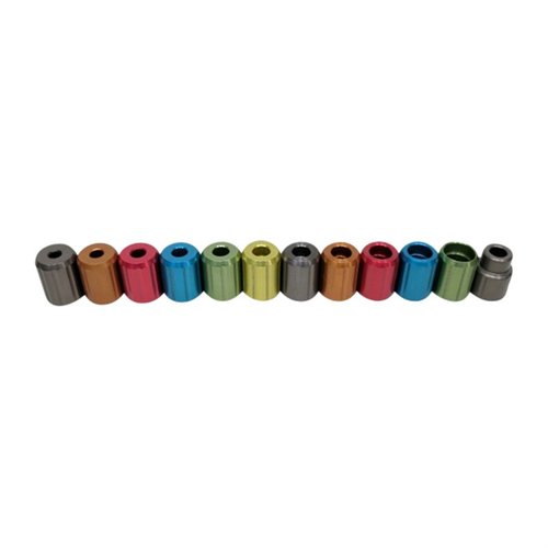 AREA 419 Interchangeable Funnel Heads girer maksimal flyt for hver kaliber, eliminerer statisk klamhet og sikrer presis påfylling uten søl.