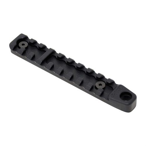 Area 419 KeyMod Improved Bipod Rail gir 43% mer festeflate, er laget av lett 7075-T651 aluminium og har en glatt, snag-free overflate for enkel montering.