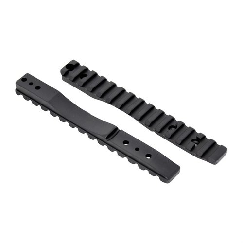 Area 419 Remington 700 Short Action Scope Rail har radiused kanter, maskinerte rekyl-lugger og passer perfekt til Remington 700 for optimal ytelse.