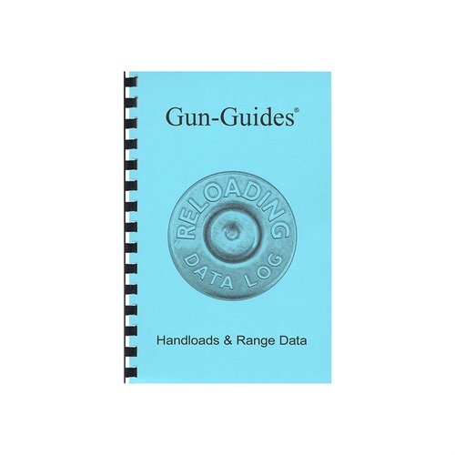 RELOADING DATA LOG fra GUN-GUIDES gir en omfattende oversikt over håndlading med 75 skjemaer for lastedata og 75 for skytebanedata, alt i praktisk format.