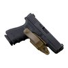 VanGuard 2 er et minimalistisk IWB-holster som kun dekker avtrekkeren, og gir sikkerhet uten bulk. Perfekt for diskret bæring av våpen.