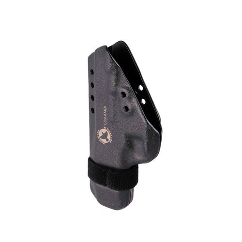 Morrigan IWB-holster gir en slank og komfortabel passform, justerbar retention og høyde, ideell for skjult bæring av Ruger LC9.