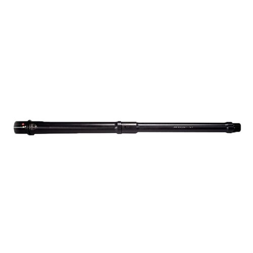.458 SOCOM 16" Gunner-kontur løp fra Faxon Firearms, laget av 4150 CMV-stål, med svart nitridebehandling for holdbarhet og presisjon.