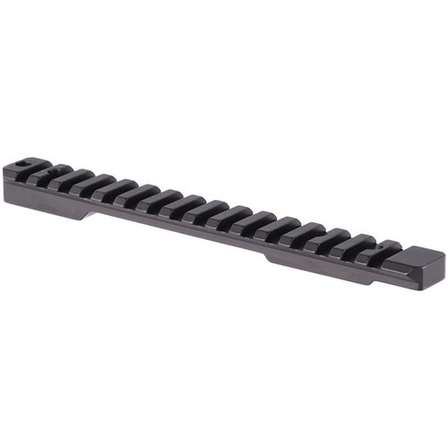Talley Picatinny Base for Remington 700, 721, 722, 725, 40X er lett, laget av aluminium, og gir fleksibilitet med mange monteringsspor for optimale sikteinnstillinger.
