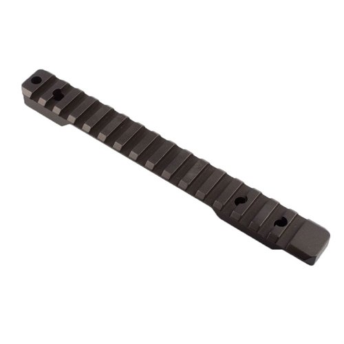 Talley Weatherby Vanguard, Howa 1500 Picatinny Base i aluminium, tilgjengelig i 0 og 20 MOA, med mange spor for tilpasning av kikkertsikte.