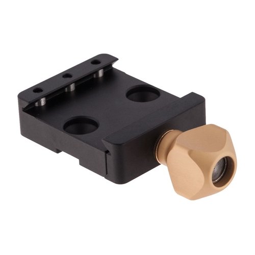 AREA 419 Arcalock Clamp gir rask justering med to-trinns skrue for Atlas og Harris bipoder, laget av 6061-T6 aluminium og 303 rustfritt stål.