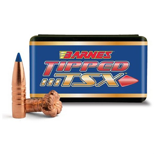 BARNES TIPPED TRIPLE-SHOCK X 416 kaliber kuler gir overlegen langdistanse ballistikk, raskere ekspansjon og nær 100% vektbevaring for dødelig presisjon.
