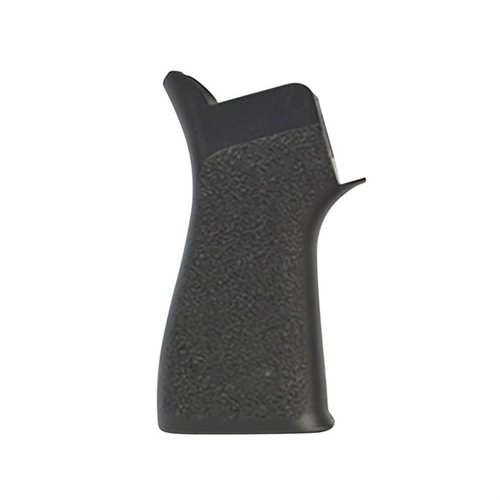 TangoDown BG-18 BATTLEGRIP gir optimal kontroll med ergonomisk design, redusert grep vinkel, aggressiv tekstur og holdbar polymerkonstruksjon.