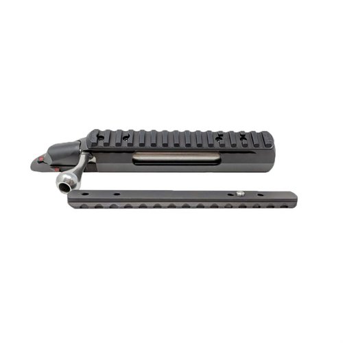 TIKKA T3/T3X Improved Scope Rail gir deg 20 MOA for langdistansemål, laget av 7075 aluminium med Picatinny spor for fleksibel montering.