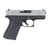 TALON Grip Tape for Glock 43X/48 gir full dekning på sidepanelene, bakstøtten og under avtrekkeren, med GLOCK og TALON logoer for bedre grep.