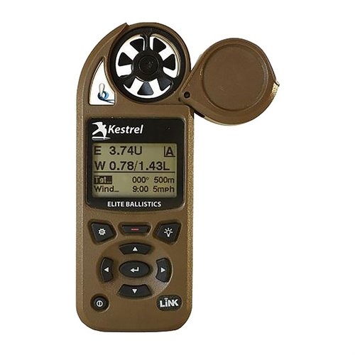 Kestrel 5700 Elite tilbyr presise ballistiske beregninger, Bluetooth-tilkobling, intuitivt grensesnitt og en omfattende BC-bibliotek for langdistanseskyttere.