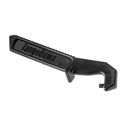 FLOORPLATE REMOVAL TOOL FOR GLOCK® gjør det enkelt å fjerne Glock magasinets gulvplate uten å skade magasinet, laget av slitesterk nylon.
