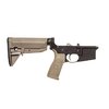 BCM AR-15 komplett lower receiver med BCMGUNFIGHTER™ stock, laget av 7075-T6 aluminium, pålitelighet og enkel montering for forsvar og trening.