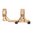 BADGER ORDNANCE 30MM 1.93" 0 MOA MODULAR MOUNT, TAN