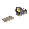 Badger Ordnance Condition One Micro Sight Adapter gir deg muligheten til å montere populære reflexoptikker på din Badger mount, med høy holdbarhet i aluminium.