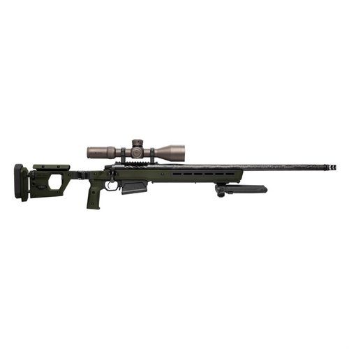 Magpul Pro 700L er en ambidextrous rifle chassis med justerbar LOP, høyde på butt-pad og kombinasjon av aluminium og polymer for optimal komfort og ytelse.