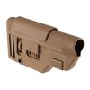 B5 Systems Collapsible Precision Stock gir en justerbar og kompakt løsning for AR-15, med M-LOK festepunkt og ambidextrous sling-swivel for optimal bruk.