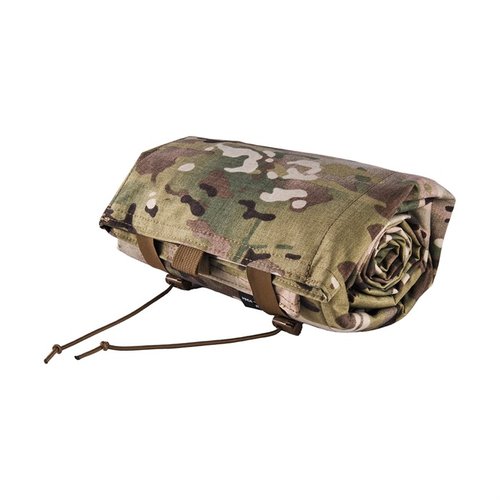 Armageddon Gear Ultralight Shooting Mat er lett, kompakt og komfortabel, med oppbevaringslomme for essensielle verktøy, perfekt for jakt og konkurranse.