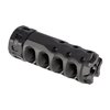 Hypertap muzzle brake gir over 70% reduksjon av rekyl, bedre presisjon, mindre gass tilbakeholdelse og enkel installasjon med universalt tidsnøtt.