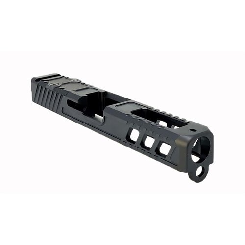 Marksman V4 Slide for Gen 3 G21 gir en skreddersydd løsning med 416 rustfritt stål, RMR-mulighet, DLC PVD-finish og forbedrede serrasjoner for bedre håndtering.