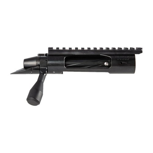 Origin Short Action Receiver fra Zermatt Arms tilbyr en solid plattform med pre-hardened 416 rustfritt stål, justerbare bolthoder og 20 MOA picatinny skinne.
