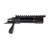 Origin Short Action Receiver fra Zermatt Arms tilbyr en solid plattform med pre-hardened 416 rustfritt stål, justerbare bolthoder og 20 MOA picatinny skinne.