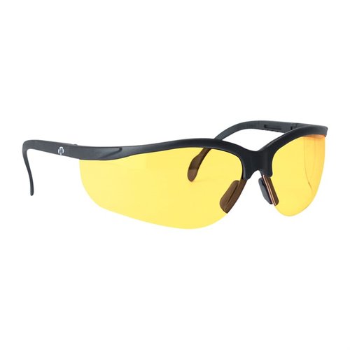 Walkers Sport Shooting Glasses gir bedre luftstrøm og forhindrer dugg, laget av slagfast polykarbonat med justerbar passform og ANSI-godkjenning.