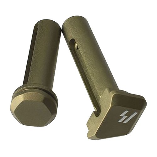 SI Ultra Light takedown- og pivot-pinner fra Strike Industries gir en kostnadseffektiv og holdbar løsning for lette bygg, laget av presisjonsmaskinert 7075 aluminium.