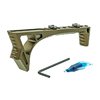 SI LINK CURVED FOREGRIP gir overlegen stabilitet og komfort med sitt holdbare 6061T6 aluminium, og er kompatibel med både M-Lok og Keymod rails.