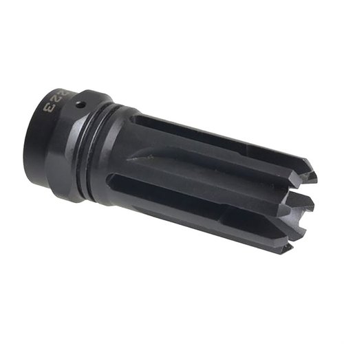 VENOM FLASH HIDER reduserer nesten 100% av muzzle flash, bevarer nattsyn og gir raskere oppfølgingsskudd, uten modifikasjoner på riflen.