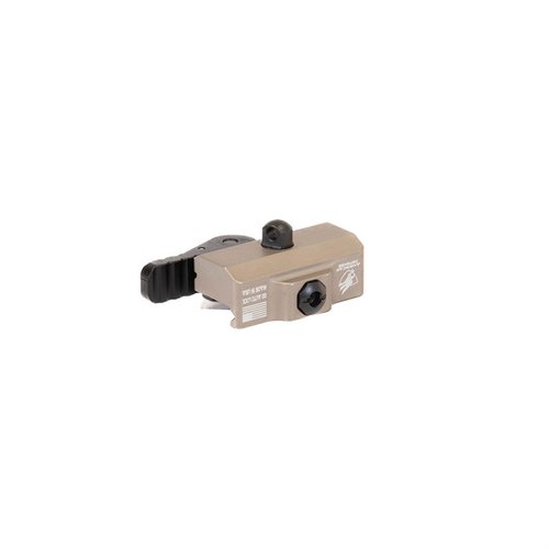 PICATINNY HARRIS-TYPE BIPOD MOUNT i 6061 T6 aluminium med hard coat anodisert finish, rask avtakbar, tilpasser seg både spesifikke og ikke-spesifikke rails.