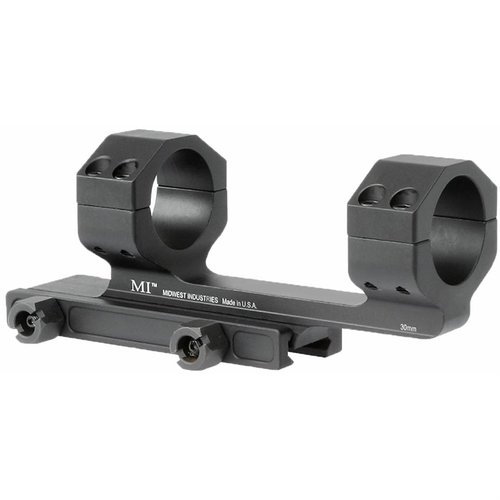GEN 2 SCOPE MOUNTS gir riktig øyeavstand for AR-rifler, med robust konstruksjon, 30mm diameter, og plass til kikkertsikter med opptil 56mm objektiv.
