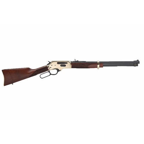 Henry Sidegate 30-30 Winchester kombinerer klassisk design med moderne funksjonalitet, to måter å lade på, og en vakker messingramme med valnøtttre.