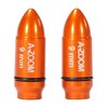 AMMO SNAP CAP DUMMY ROUNDS fra A-ZOOM gir deg muligheten til å øve på lading, avlading og tørrskyting med holdbare aluminiumsrunder for bedre skyteteknikk.