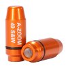 AMMO SNAP CAP DUMMY ROUNDS fra A-ZOOM er perfekte for å øve på lasting, tømming og tørrskyting, med slitesterk aluminium og realistisk design.
