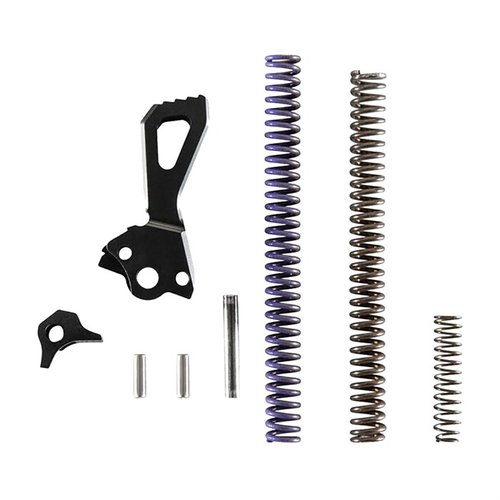 Apex Tactical CZ 75 B Action Enhancement Kit reduserer forskjellen mellom DA og SA avtrekksvekt, gir en jevnere avtrekksopplevelse og krever ingen finishing.