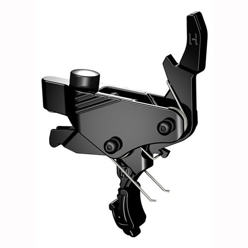 AR-15 Power Drop-In Trigger fra HIPERFIRE gir en 2 lb avtrekksvekt, MIL-grade hammer slag, ekstremt glatt følelse og beskyttelse mot korrosjon.